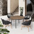 Garden furniture set HELSINKI table and 4 chairs