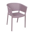 Chair BLUEBERRY pale purple plastic