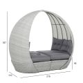 Day bed ASCOT grey